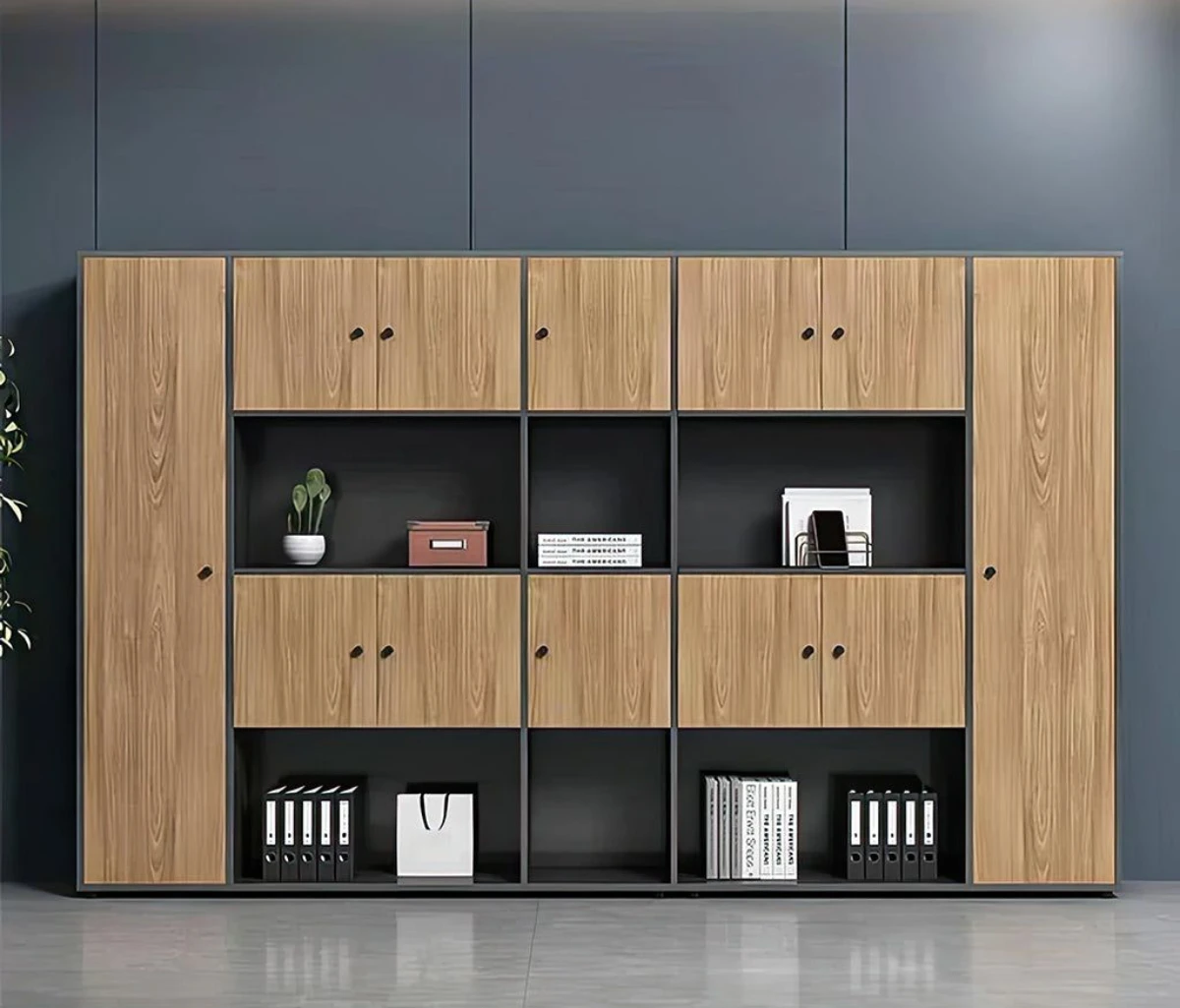 ۱۵ مدل جدید و خاص کتابخانه درب دار برای خانه و محل کار