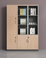 کمد بایگانی و ویترین اداری MDF قفلدار مدل مدرن مدل 003