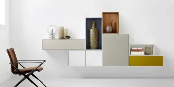 ست یونیت دیواری مدولار چندرنگ مدل 006